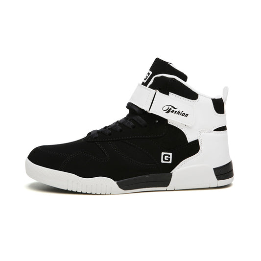 Tenis Casuales Altos para Hombre Talla Grande - Otoño Invierno