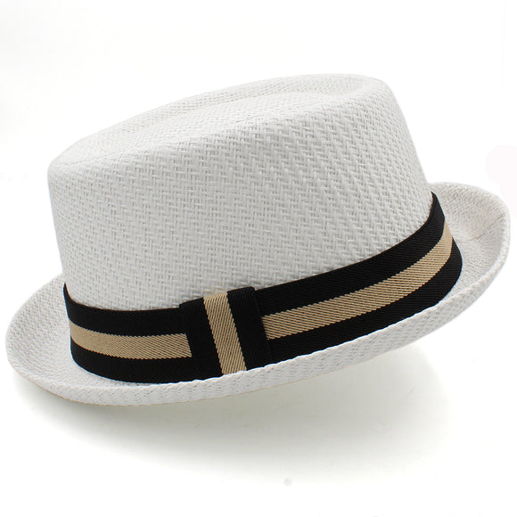 Sombrero de Paja Retro Unisex con Protección Solar