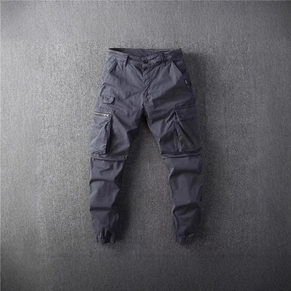 Pantalones Jogger Retro Casual de Pierna Ancha para Trabajo