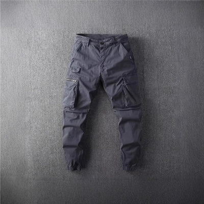Pantalones Jogger Retro Casual de Pierna Ancha para Trabajo