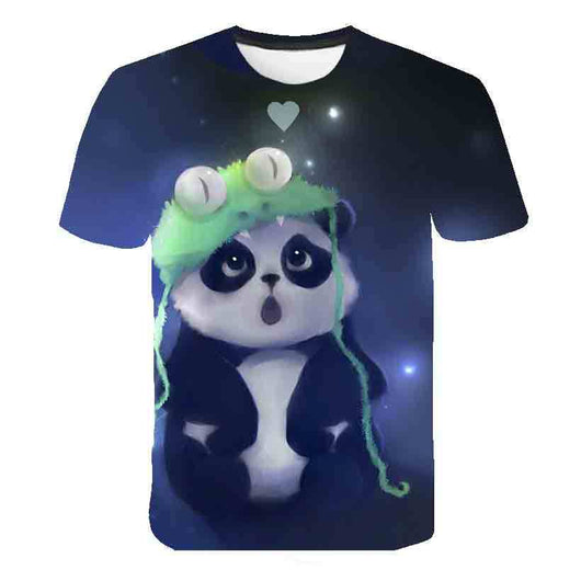 Playera de Verano para Niños Estampado Gatito Coreano - Image 3