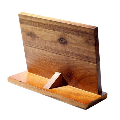 Soporte Magnético para Cuchillos en Madera Maciza Multifuncional