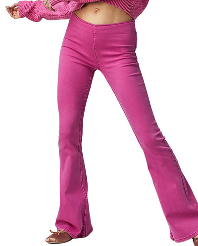 Jeans Acampanados Cintura Baja con Elasticidad - Image 20