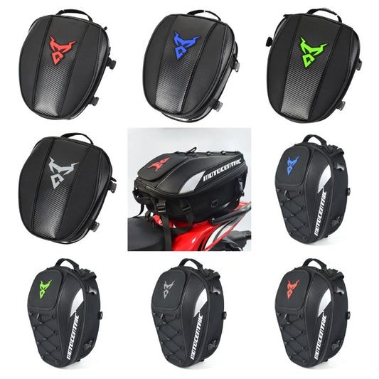 Bolsa Impermeable para Casco de Motocicleta - Mochila de Asiento Trasero