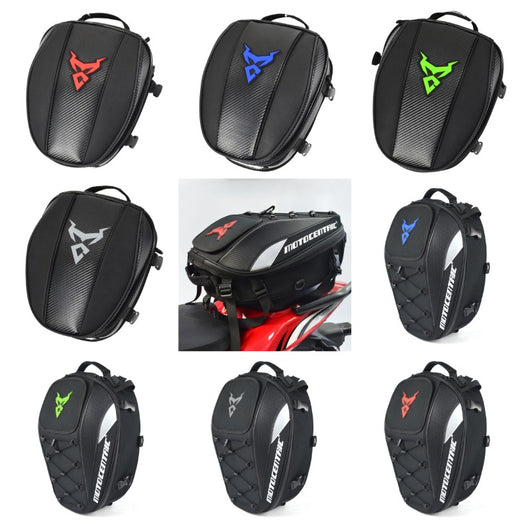 Bolsa Impermeable para Casco de Motocicleta - Mochila de Asiento Trasero