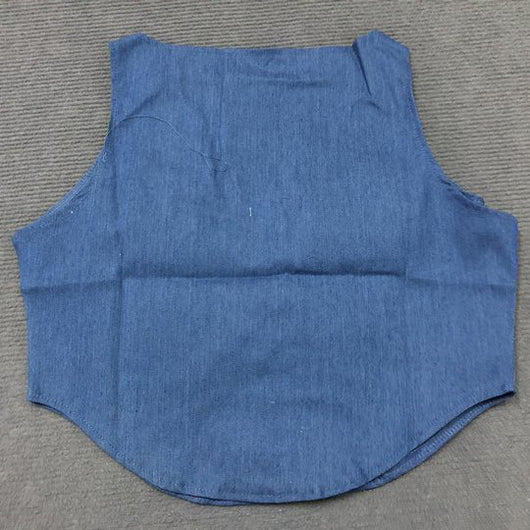 Chaleco Denim Calado Push-up para Mujer - Estilo Sexy Moderno - Image 11