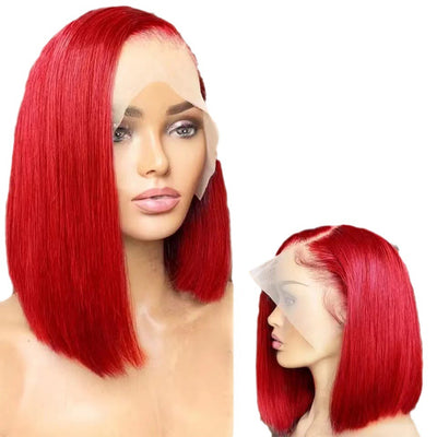 Peluca Frontal de Encaje Simulado Estilo Europeo y Americano - Image 5