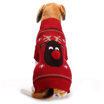 Suéter Navideño para Mascotas - Abrigo Cálido para Invierno - Image 3