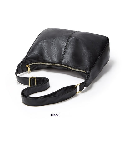 Bolso Tote Retro de Gran Capacidad en Colores Sólidos para Mujer - Image 8