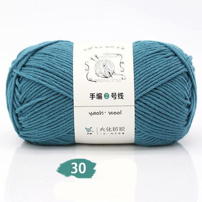 Lana Tejida a Mano Grosor Medio - Kit DIY con Aguja para Bufanda, Gorro y Abrigo - Image 55