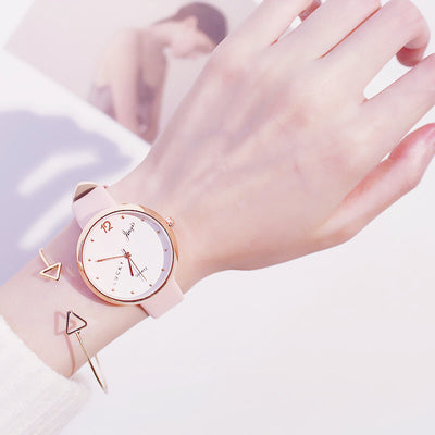 Reloj de Corazón Versátil para Mujer - Diseño Japonés