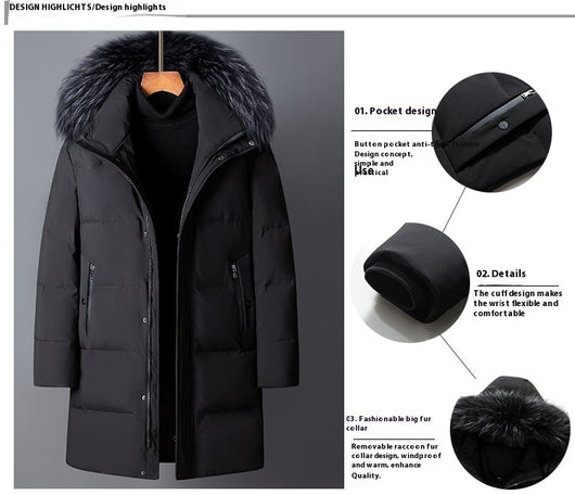 Abrigo Acolchado Premium con Cuello de Piel - Cálido y Resistente al Frío - Image 30