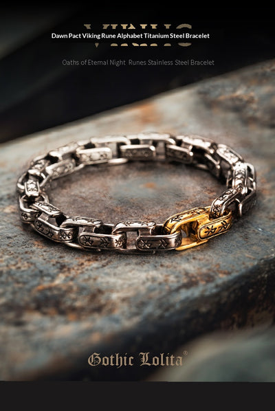 Pulsera Hombre Hip-Hop Vintage Estilo Urbano - Image 11