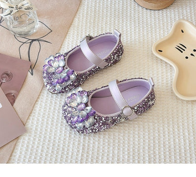 Zapatos de Rendimiento para Niñas con Diamante de Luz en Cristal - Image 8