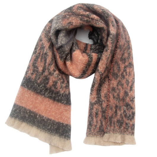 Bufanda Leopardo Unisex de Moda Europea y Americana - Image 7