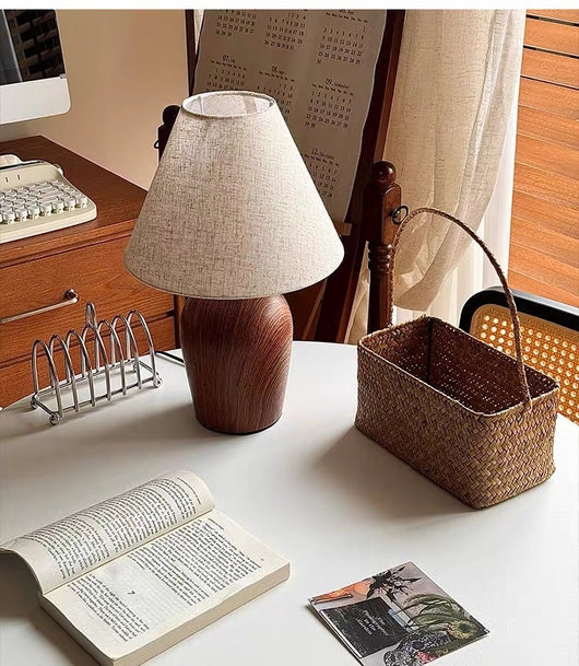 Lámpara de Mesa Estilo Silencioso Chino Retro - Diseño Premium para Dormitorio e Hotel - Image 11