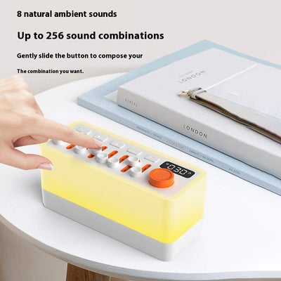 Máquina de Sonidos Blancos con Luz RGB Bluetooth - Lámpara Atmosférica 7 Colores - Image 3