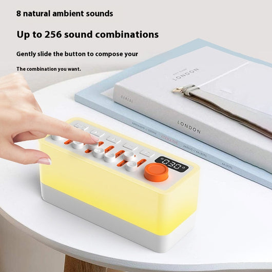 Máquina de Sonidos Blancos con Luz RGB Bluetooth - Lámpara Atmosférica 7 Colores - Image 3