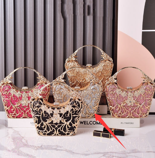 Bolso de Fiesta Calado Brillante para Banquete - Image 6