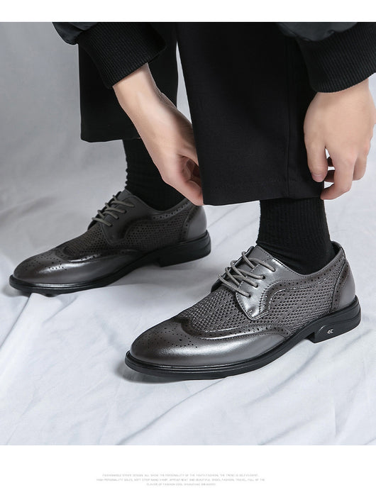 Zapatos de Cuero Transpirables para Hombre - Estilo Formal Ejecutivo - Image 8