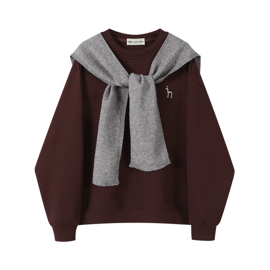 Sudadera Suelta Cuello Redondo para Mujer - Image 10
