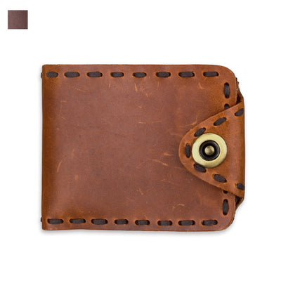 Billetera de Cuero Genuino Primera Capa para Hombre - Estilo Vintage - Image 5