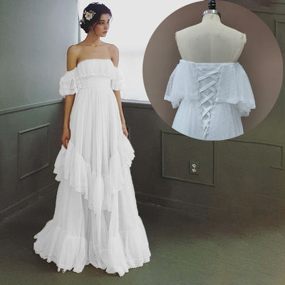 Vestidos de Novia con Lunares para Mujer - Diseño Elegante y Moderno - Image 13