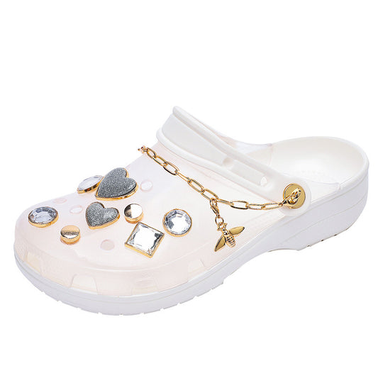 Sandalias de Plataforma Transparentes para Mujer - Botas de Lluvia Jelly - Image 2