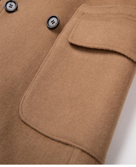 Abrigo Británico de Largo Medio para Hombre - Estilo Europeo - Image 16