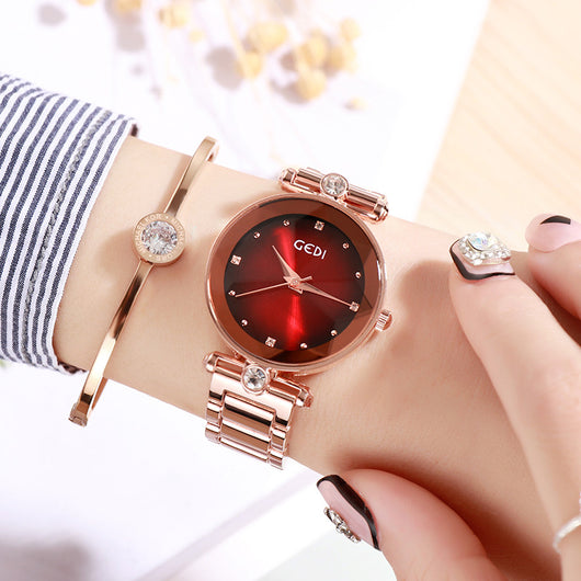 Reloj de Pulsera Acero Inoxidable para Mujer con Movimiento de Cuarzo - Image 9