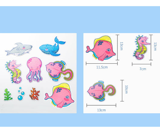 Tapete Antideslizante para Bañera con Diseño Infantil - Image 8