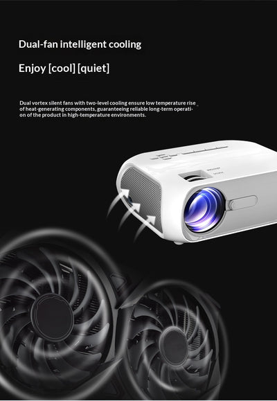 Proyector Portátil T9 T5S Full HD - Cine en Casa - Image 11