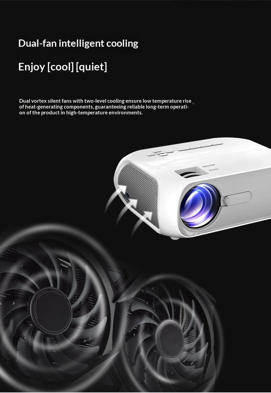 Proyector Portátil T9 T5S Full HD - Cine en Casa - Image 11