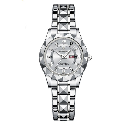 Reloj Inteligente Mujer Resistente al Agua con Calendario Dual y Luz Nocturna - Image 8