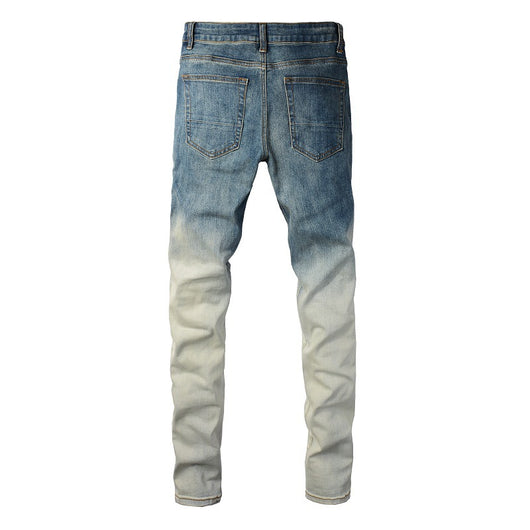 Pantalones Infantiles Retro Degradado Americano - Image 11