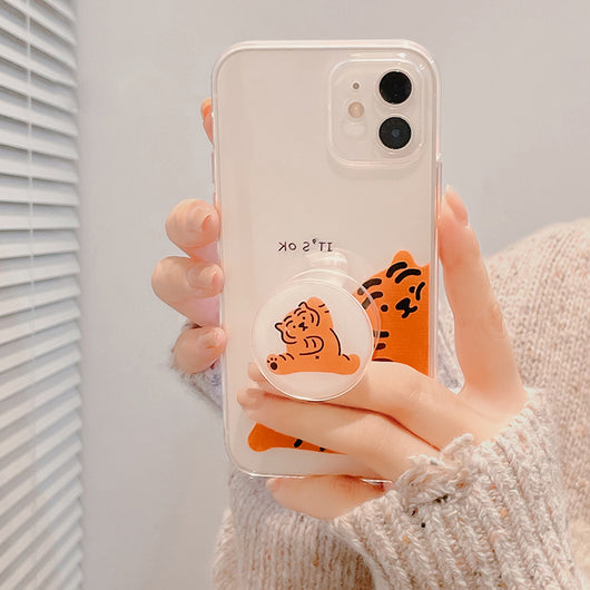 Funda Transparente para Celular con Diseño de Tigre Lindo - Image 7