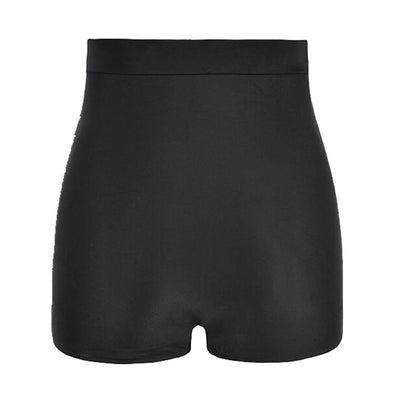 Traje de Baño Mujer Cintura Alta Conservador con Pliegues - Image 8
