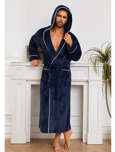 Bata Pijama de Franela para Hombre y Mujer - Image 12
