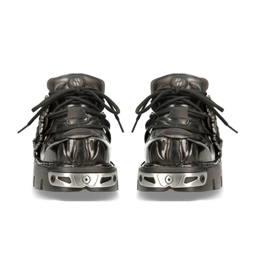Zapatos Punk de Cuero con Suela Gruesa y Detalles Metálicos - Image 7