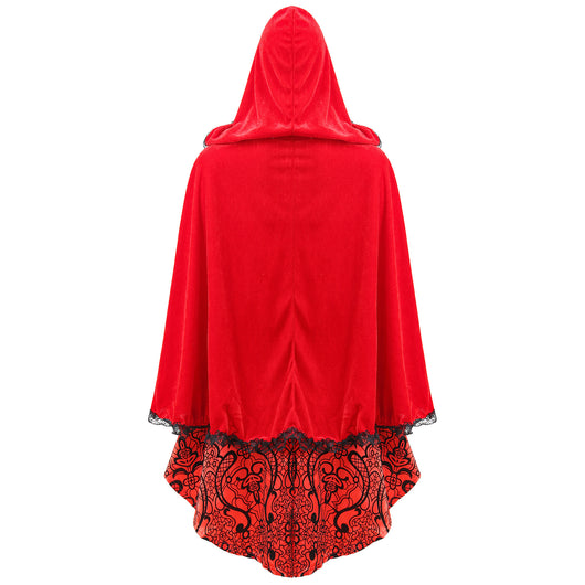 Capa Jacquard Caperucita Roja - Disfraz Clásico Infantil - Image 4
