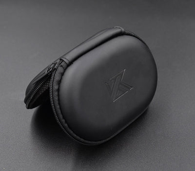 Estuche Portátil de Cuero para Auriculares Ovalado - Image 2