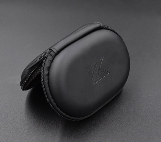Estuche Portátil de Cuero para Auriculares Ovalado - Image 2