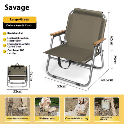 Silla Plegable Portátil con Mesa Integrada - Image 7