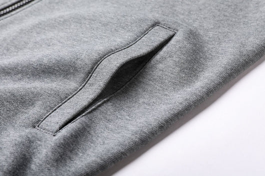 Chaqueta Casual de Algodón con Cierre y Bordados para Hombre - Image 11