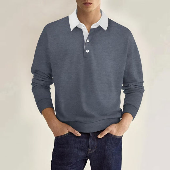 Camiseta Manga Larga Clásica para Hombre