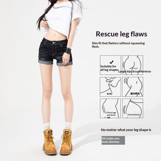 Pantalones Vaqueros Slim Cintura Alta para Mujer - Image 3