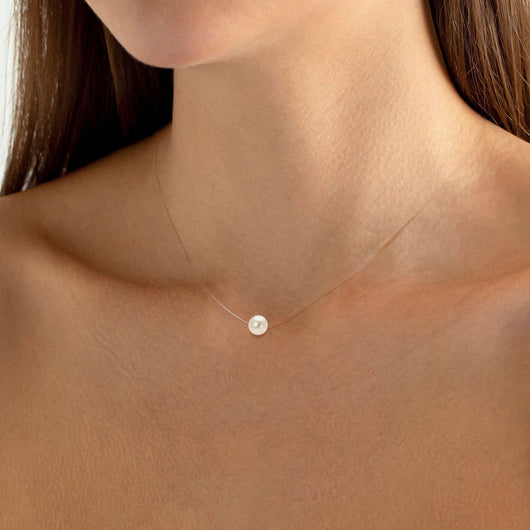 Collar de Perlas de Agua Dulce Natural para Mujer - Lágrimas de Pez - Image 10