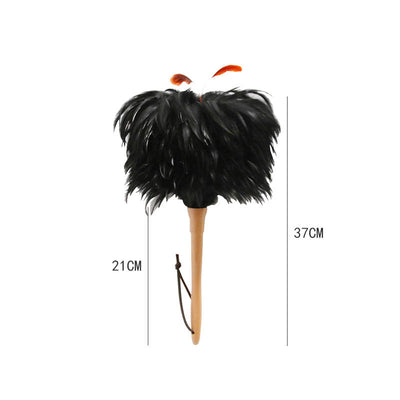Plumero de Plumas Blanco - Limpiador de Polvo Decorativo - Image 20