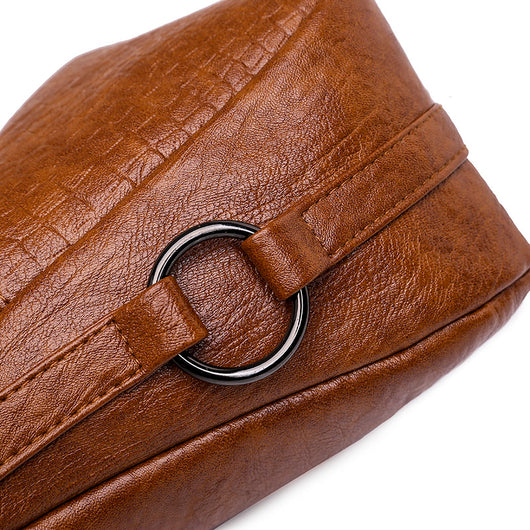 Bolso de Cuero Suave para Mujer - Bandolera Crossbody de Moda - Image 18