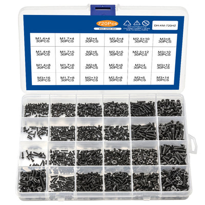 Juego de Tornillos de Cabeza Plana 450/650/720 Piezas - Image 6